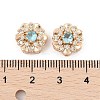 Rack Plating Brass Micro Pave Cubic Zirconia Beads KK-F879-03G-01-3