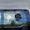 4Pcs 4 Styles PET Waterproof Self-adhesive Car Stickers DIY-WH0308-225A-095-5