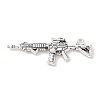 Tibetan Style Alloy Submachine Pendants LS-TIBEP-Q043-135-RS-1