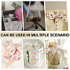30 Yards Cotton Love You Word Printed Ribbon OCOR-WH0086-87B-7