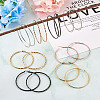 Stainless Steel Hoop Earrings STAS-TA0001-17-11