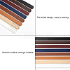 SUPERFINDINGS 8Pcs 8 Colors PU Imitation Leather Bag Straps FIND-FH0004-99-4