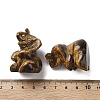 Natural Tiger Eye Carved Figurines DJEW-L023-D07-3