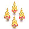 Alloy Enamel Pendants ENAM-N056-054-2