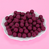 Round Silicone Focal Beads SI-JX0046A-24-3