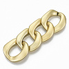 Opaque Spray Painted Acrylic Linking Rings OACR-S021-61A-B01-3