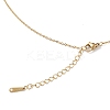 Colorful Cubic Zirconia Pendant Necklace NJEW-F307-02C-4