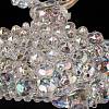 Christmas Transparent Acrylic Ballet Big Pendant Decorations LS-HJEW-F017-04-4