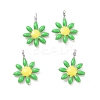 304 Stainless Steel Charms LS-STAS-F280-01P-05-3