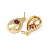 Brass Micro Pave Cubic Zirconia Pendants KK-C143-01G-2