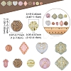 100G Plating Acrylic Beads OACR-FS0002-02-4