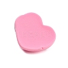 Black & Pink Opaque Resin Cabochons CRES-P026-A04-2