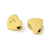 Ion Plating(IP) 316L Surgical Stainless Steel Beads STAS-R230-01Y-G-1-2