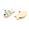 Ion Plating(IP) 316L Surgical Stainless Steel Charms STAS-D035-01B-G-02-2