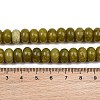 Dyed Natural White Jade Beads Strands G-G107-A46-01-4