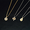 48Pcs 8 Styles Rack Plating Alloy Charms FIND-DC0002-78-6