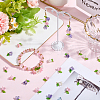 36Pcs 3 Colors Acrylic Charms KY-SC0002-45-4