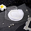 Polyester Birdcage Bridal Veil Netting AJEW-WH0471-103B-02-5