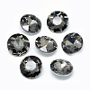 Pointed Back Glass Rhinestone Cabochons RGLA-T029-14mm-07-1