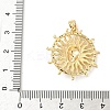 Brass Micro Pave Cubic Zirconia Pendants LS-KK-F905-18G-02-3
