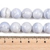 Natural Blue Lace Agate Beads Strands G-D106-A01-14mm-AB-5