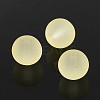 Baking Paint Transparent Glass Bead Strands GLAA-S031-10mm-23-4