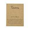 12 Constellation Theme Cardboard Jewelry Display Cards AJEW-TAC0003-10K-1