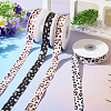 4 Rolls 4 Colors Polyester Ribbon OCOR-TA0004-15-5