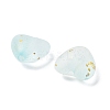 Frosted Transparent Acrylic Beads X1-OACR-F013-03-2