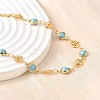 304 Stainless Steel Curb Chain Necklaces NJEW-V009-02G-2