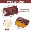 2Pcs PU Leather Waist Bag AJEW-NB0003-40-3