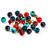 200Pcs 8 Colors Imitation Gemstone Acrylic Beads OACR-BC0001-12-4