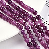 Natural Quartz Beads Strands G-R479-6mm-04-2