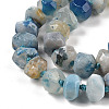 Natural Cherry Blossom Agate Beads Strands G-P535-I02-01A-4
