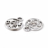 Alloy Crystal Rhinestone Pendants ALRI-K049-07P-3