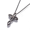 304 Stainless Steel Pendant Necklaces NJEW-F264-04B-2