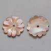 Natural Pink Shell Beads SSHEL-R044-01-2