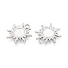 Non-Tarnish 201 Stainless Steel Pendants STAS-N098-140P-2