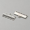 100Pcs Tibetan Style Alloy Chandelier Component Links FIND-WH0431-31B-2
