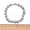 304 Stainless Steel Link Chain Bracelets for Women Men BJEW-R018-13P-5