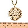 201 Stainless Steel Hollow Tree of Life Pendant Box Chain Necklaces LS-NJEW-M086-04G-3