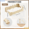 200Pcs Iron Picture Hook Hangers FIND-BC0014-44G-2