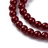 Baking Paint Glass Beads GLAA-Z010-01A-4