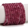 Dyed Natural White Jade Beads Strands GG-CBAF9EE-A04-3x4mm-2