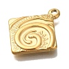Ion Plating(IP) 304 Stainless Steel Pendants STAS-P371-020G-2