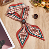 Flower Imitation Leather Scarf Clips AJEW-WH20001-16A-01-4