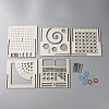 Detachable Wooden Yarn Holder for Knitting Crocheting DIY-WH0496-14-1