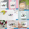 1Pc PET Hollow Out Drawing Painting Stencils DIY-MA0005-76B-6