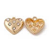 Alloy Crystal Rhinestone Pendants ALRI-K049-04G-2