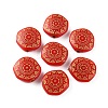 Plating Opaque Resin Beads RESI-WH0027-15A-09-2